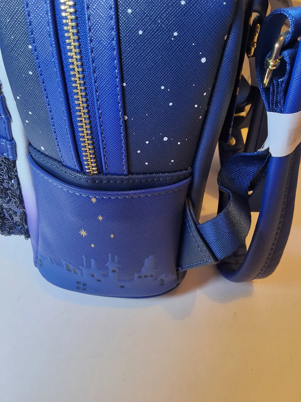 Loungefly Navy Peter Pan Flight Seq Mini Mmma Nwt